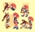 Size: 1953x1796 | Tagged: safe, artist:the proxie, shade the echidna, sticks the badger, lesbian