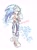 Size: 1152x1539 | Tagged: safe, artist:virgov0id, sonic the hedgehog, hedgehog, clothes, fully clothed, headphones, jacket, male, pants, shirt, snow, solo, walking