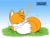 Size: 1600x1200 | Tagged: safe, artist:joaoppereiraus, miles "tails" prower, cute, flat colors, gradient background, sleeping, solo, tailabetes, zzz