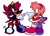 Size: 2100x1500 | Tagged: safe, artist:kirby stardream, amy rose, amy's halterneck dress, i found you faker