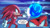 Size: 3291x1851 | Tagged: safe, artist:chauvels, knuckles the echidna, sonic the hedgehog, sonic the hedgehog 2 (2022), clenched teeth, dialogue, duo, knuckles catches sonic, male, meme, redraw, speech bubble, spindash