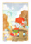 Size: 1024x1449 | Tagged: safe, artist:finikart, knuckles the echidna, chao, sonic adventure 2, abstract background, dancing, dark chao, group, hero chao, musical note, mystic melody, neutral chao, rock canyon, shrine, sitting