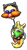 Size: 300x546 | Tagged: artist needed, safe, robotnik, thunderbolt the chinchilla, flying, solo
