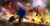 Size: 4337x2228 | Tagged: artist needed, safe, amy rose, chaos, charmy bee, espio the chameleon, metal sonic, shadow the hedgehog, silver the hedgehog, sonic the hedgehog, vector the crocodile, zavok, abstract background, egg fleet, fight, piko piko hammer