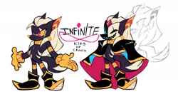 Size: 1972x1069 | Tagged: safe, artist:marcuslarry627, infinite the jackal, redesign