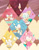 Size: 833x1062 | Tagged: safe, artist:msg02, amy rose, knuckles the echidna, miles "tails" prower, rouge the bat, shadow the hedgehog, sonic the hedgehog, ..., amy's halterneck dress, chaos emerald, chili dog, food, rouge's heart top