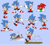 Size: 1596x1432 | Tagged: safe, artist:quillsketch, knuckles the echidna, sonic the hedgehog, sonic mania adventures, 2019, blue background, classic knuckles, classic sonic, classic sonic (universe), duo, eyelashes, female, females only, gender swap, pixel art, simple background, sketch page