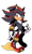 Size: 525x875 | Tagged: safe, artist:cylent-nite, shadow the hedgehog, hedgehog, male, simple background, solo, transparent background