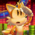 Size: 500x500 | Tagged: safe, artist:cortoony, miles "tails" prower, fox, sonic the hedgehog 2, chemical plant, classic tails, gloves, looking ahead, mouth open, solo, standing