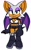 Size: 1197x1935 | Tagged: safe, artist:mykell cube, rouge the bat, bat, sonic adventure 2, cleavage, clenched fist, fangs, looking at viewer, simple background, solo, standing, white background