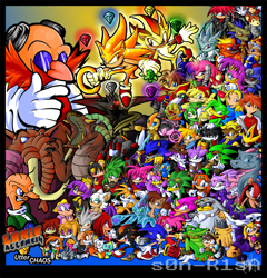 Size: 1000x1040 | Tagged: safe, artist:frettchanstudios, amy rose, antoine d'coolette, ash mongoose, bark the polar bear, bean the dynamite, big the cat, biolizard, black doom, blaze the cat, bokkun, bunnie rabbot, chaos, charmy bee, cheese (chao), chip, chris thorndyke, coconuts, cosmo the seedrian, cream the rabbit, dingo (sonic underground), dulcy the dragon, e-102 gamma, e-123 omega, elias acorn, enerjak, espio the chameleon, fiona fox, froggy, gemerl, hershey the cat, imperator ix, jet the hawk, jules hedgehog, julie-su, knuckles the echidna, lien-da, mammoth mogul, maria robotnik, marine the raccoon, maximillian acorn, metal sonic, mighty the armadillo, miles "tails" prower, mina mongoose, nack the weasel, nicolette the weasel, omochao, queen aleena, ray the flying squirrel, robotnik, rotor walrus, rouge the bat, saffron bee, sally acorn, scourge the hedgehog, shade the echidna, shadow the hedgehog, silver the hedgehog, snively robotnik, sonia the hedgehog, sonic the hedgehog, storm the albatross, super shadow, super sonic, tikal, vector the crocodile, wave the swallow, albatross, armadillo, bat, bear, bee, bird, cat, chao, chipmunk, coyote, crocodile, dingo, echidna, flying squirrel, fox, frog, hedgehog, human, lizard, mammoth, mongoose, monkey, polar bear, rabbit, raccoon, seedrian, squirrel, swallow, walrus, weasel, adventures of sonic the hedgehog, sonic adventure, sonic adventure 2, sonic chronicles, sonic underground, sonic unleashed, abstract background, agender, ambiguous gender, chameleon, chaos emerald, dark chao, everyone is here, female, gradient background, group, gun, hawk, hero chao, male, manic the hedgehog, mario, nazo, neutral chao, piko piko hammer, robot, sleet, sonic riders, sonic x, super form, wall of tags