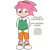 Size: 1232x1232 | Tagged: safe, artist:matttheenby, amy rose, hedgehog, alternate universe, english text, floppy ears, frown, hands behind back, headband, looking down, pre-transition, sad, shirt, shoes, simple background, solo, standing, trans female, transgender, transparent background