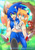 Size: 1334x1888 | Tagged: dead source, safe, artist:felicia-val, knuckles the echidna, miles "tails" prower, sonic the hedgehog, human, abstract background, anime, child, clenched fists, clouds, crop jacket, cute, gloves, grass, humanized, looking at viewer, loop, males only, palm tree, pants, partially humanized, riding on back, running, shoes, shorts, smile, socks, sonabetes, star (symbol), tailabetes, team sonic, teenager, trio, two tails, v sign