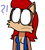 Size: 1275x1414 | Tagged: safe, artist:professorventurer, sally acorn, chipmunk, bewildered, simple background, solo, transparent background, wtf?