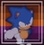 Size: 500x513 | Tagged: safe, artist:triplettailedfox, sonic the hedgehog, hedgehog, sonic mania adventures, absentiagender pride, abstract background, classic sonic, colored ears, edit, eyelashes, icon, looking offscreen, mobius.social exclusive, no source, pride flag, pride flag background, smile, solo, standing, star (symbol), xenogender, xenogender pride