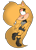 Size: 519x720 | Tagged: safe, artist:msbubblewow101, oc, hedgehog, 2018, boots, dress, female, hair over one eye, long bangs, long hair, looking offscreen, looking up, mouth open, oc only, open smile, simple background, smile, solo, standing on one leg, transparent background, unnamed oc