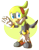 Size: 1532x1951 | Tagged: safe, artist:proboom, oc, oc:lemon the cockatiel, bird, 2016, abstract background, bending over, blue eyes, cockatiel, looking at viewer, male, neck fluff, oc only, outline, semi-transparent background, smile, smiling at viewer, solo, waving, waving at viewer