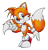 Size: 816x855 | Tagged: safe, artist:tavington, miles "tails" prower, fox, 2010, classic tails, cute, looking at viewer, male, simple background, smile, standing, tailabetes, transparent background, v sign