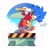 Size: 1813x1796 | Tagged: safe, artist:jadepesky, sally acorn, sonic the hedgehog, chipmunk, hedgehog, squirrel, classic sally, classic sonic, duo, sally's vest and boots