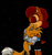 Size: 518x552 | Tagged: safe, artist:soneamlover, miles "tails" prower, sally acorn, sonic x, 2022, abstract background, comforting, crying, duo, eyes closed, female, hugging, male, nighttime, redraw, sad, side view, standing, star (sky), tears, tears of sadness