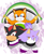 Size: 1509x1842 | Tagged: safe, artist:fire-for-battle, blaze the cat, marine the raccoon, shadow the hedgehog, 2021, ace, aromantic, aromantic pride, asexual pride, bandana, demisexual, demisexual pride, headcanon, holding something, looking at viewer, poncho, pride, pride flag, smile, trio