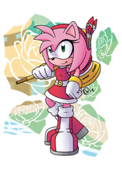 Size: 640x900 | Tagged: safe, artist:darknoiseuk, amy rose