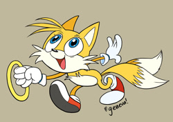 Size: 800x565 | Tagged: safe, artist:schematichands, miles "tails" prower, ring