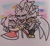 Size: 2048x1882 | Tagged: safe, artist:sp4rkstorm, amy rose, blaze the cat, silver the hedgehog, amy x blaze, bisexual, bisexual pride, blushing, cute, eyes closed, half r63 shipping, holding each other, lesbian, lesbian pride, pansexual, pansexual pride, polyamory, pride, scar, shipping, silvamy, silvaze, silvazeamy, smile, traditional media, trans female, trans girl silver, transfem pride, transgender, trio