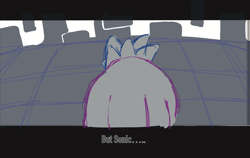 Size: 2048x1293 | Tagged: safe, artist:short-boii, sage, sonic the hedgehog, sonic frontiers, abstract background, angst, dialogue, duo, english text