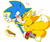 Size: 840x700 | Tagged: safe, artist:kensan, miles "tails" prower, sonic the hedgehog, 2013, blushing, chili dog, duo, eyes closed, gay, heart, hugging, looking at them, outline, shipping, simple background, sonic x tails, surprise hug, sweatdrop, white background