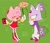 Size: 1455x1254 | Tagged: safe, artist:pam3le, amy rose, blaze the cat, cat, hedgehog, 2021, amy x blaze, amy's halterneck dress, blaze's tailcoat, blushing, clothes, cute, dress, eyes closed, female, females only, heart, lesbian, mouth open, pocky (food), shipping, star (symbol)