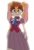 Size: 640x940 | Tagged: safe, editor:tails theorist, vanilla the rabbit, sonic x, 2023, backlighting, edit, female, lidded eyes, looking offscreen, simple background, smile, solo, standing, white background