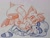 Size: 2048x1564 | Tagged: safe, artist:far_sunrise, miles "tails" prower, sonic the hedgehog, 2023, duo, gay, holding them, lidded eyes, looking at viewer, lying down, meme, monochrome, mouth open, penwork, shipping, smile, sonic x tails, traditional media