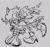 Size: 1430x1337 | Tagged: safe, artist:blingusdlingus, amy rose, blaze the cat, cat, hedgehog, 2023, amy x blaze, amy's halterneck dress, blaze's tailcoat, blushing, clothes, cute, dress, eyes closed, female, females only, hearts, hugging, lesbian, shipping, sketch, smile