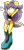 Size: 651x1333 | Tagged: safe, artist:xhimikox, mina mongoose, mongoose, archie sonic the hedgehog, eye clipping through hair, female, midriff, solo, transparent background