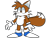Size: 1600x1200 | Tagged: safe, artist:l4ctosen3n3, miles "tails" prower, fox, 2022, blue shoes, brown fur, classic tails, ear fluff, long muzzle, looking offscreen, male, no mouth, redesign, simple background, solo, standing, transparent background