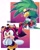 Size: 1638x2048 | Tagged: safe, artist:arsworlds, charmy bee, jet the hawk, 2020, bow, child, clenched fists, duo, eyelashes, featured image, female, females only, gender swap, goggles on head, hand on hip, looking at viewer, looking offscreen