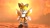 Size: 1920x1080 | Tagged: safe, artist:hansgrosse1, miles "tails" prower, 2014, 3d, abstract background, backlighting, badass, explosion, frown, looking at viewer, modern tails, sfm, solo, walking