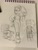 Size: 1536x2048 | Tagged: safe, artist:dragon-spaghetti, sonic the hedgehog, alternate universe, au:jewels & jests, chaos emerald, crop top, dress, ear piercing, genderfluid, genderfluid sonic, holding something, shorts, simple background, sitting, sketch, smile, solo, solo genderfluid, standing, traditional media, wink
