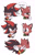 Size: 1322x2048 | Tagged: safe, artist:peachmangopie323, barry the quokka, shadow the hedgehog, arms folded, barry x shadow, blushing, bust, dialogue, duo, english text, exclamation mark, frown, gay, kiss, lidded eyes, looking at each other, shipping, simple background, sonic boom (tv), speech bubble, standing, white background