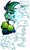 Size: 1200x2000 | Tagged: safe, artist:head---ache, surge the tenrec, devil horns (gesture), electricity, looking at viewer, simple background, sketch, smile, solo, white background