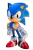Size: 2750x4163 | Tagged: safe, artist:fentonxd, sonic the hedgehog, 2013, 3d, classic sonic, classic sonic (universe), looking at viewer, male, simple background, smile, solo, standing, transparent background