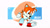Size: 1280x713 | Tagged: safe, artist:gemlik_rogue, miles "tails" prower, fox, 2022, abstract background, character name, classic tails, flying, looking down, male, mouth open, solo, spinning tails