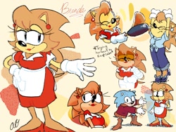 Size: 1024x768 | Tagged: safe, artist:artisyone, brenda the hedgehog, paulie the hedgehog