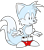 Size: 965x1103 | Tagged: safe, artist:homophobic-sonic, miles "tails" prower, sonic mania adventures, 2023, arctic fox, cute, edit, looking offscreen, male, simple background, smile, solo, species swap, standing, tailabetes, transparent background