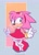 Size: 1472x2048 | Tagged: safe, artist:kitsketches, amy rose, hedgehog, sonic superstars, amy's halterneck dress, classic amy, dress