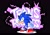 Size: 2048x1443 | Tagged: dead source, safe, artist:lumatastic, sonic the hedgehog, hedgehog, 2023, black background, graffiti, holding something, looking back at viewer, male, outline, signature, simple background, smile, solo, spray can, spray paint, top surgery scars, trans male, trans pride, trans rights, transgender