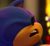 Size: 241x221 | Tagged: safe, sonic the hedgehog, 3d, abstract background, eyes closed, great moments in animation, male, mouth open, out of context, screencap, smear frame, solo