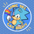 Size: 1080x1080 | Tagged: safe, artist:artfromars, sonic the hedgehog, hedgehog, adventures of sonic the hedgehog, abstract background, alternate version, classic sonic, classic sonic (universe), dic, english text, flag, gay pride, gay rights, holding something, male, pride, pride flag, solo, sonic says