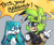 Size: 900x748 | Tagged: safe, artist:inkthemandrake, kit the fennec, surge the tenrec, dialogue, duo, english text, grey background, nonbinary, nonbinary surge, paint, shocked, simple background, speech bubble, standing, trans boy kit, trans male, transgender